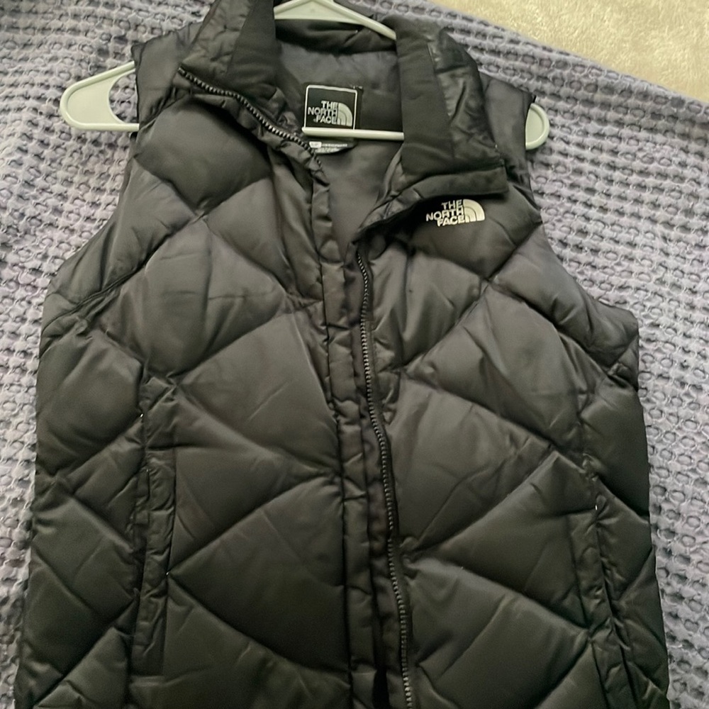 North Face Puffer Vest Black size small